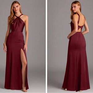 Size A10 Cabernet Dress from Azazie LIKE NEW